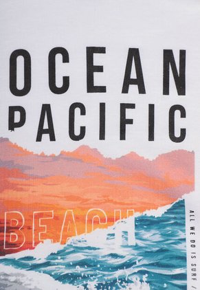 Camiseta Ocean Pacific Blanco