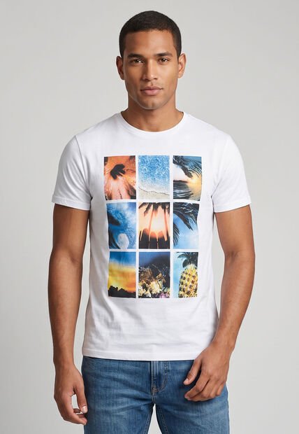 Camiseta Ocean Pacific Blanco