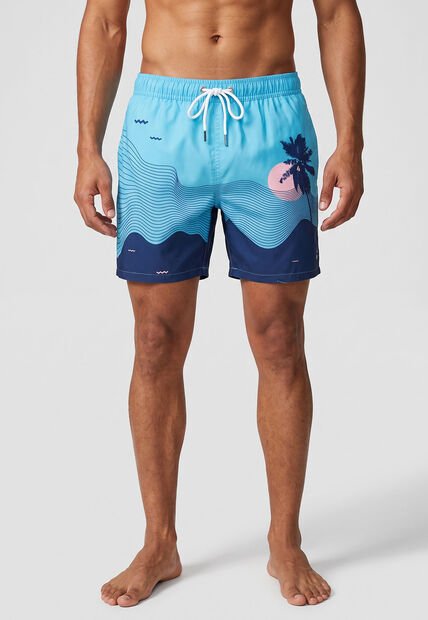Traje de Baño Ocean Pacific Turquesa