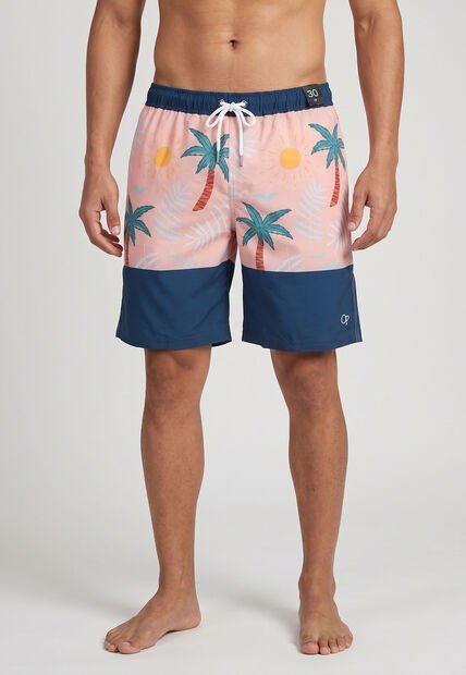 Traje de Baño Ocean Pacific Salmón