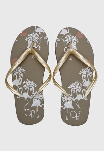 Playeras Lifestyle Ocean Pacific Alana Taupe Ocean Pacific