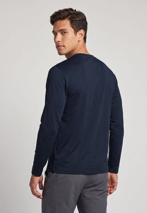 Camiseta Manga Larga Ocean Pacific Azul