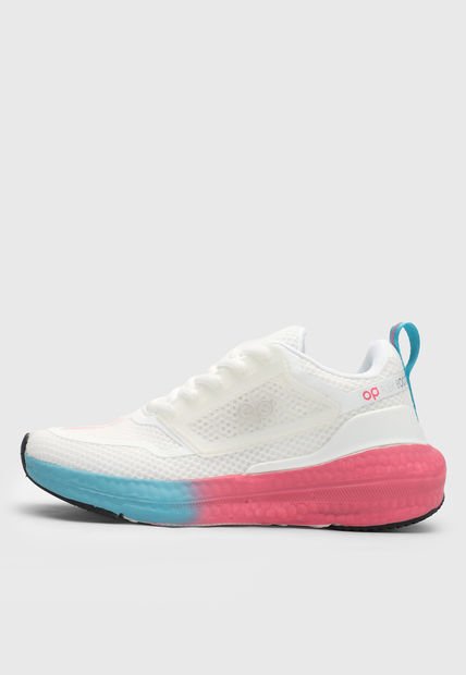 Tenis Running Blanco-Celeste-Rosa Ocean Pacific Arizona