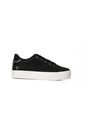 Tenis Para Mujer OP Serafina Vulcanizados Negro Con Blanco de Ocean Pacific