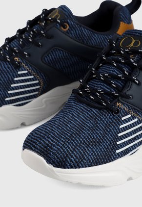 Tenis Lifestyle Azul-Blanco-Amarillo Ocean Pacific Pumba