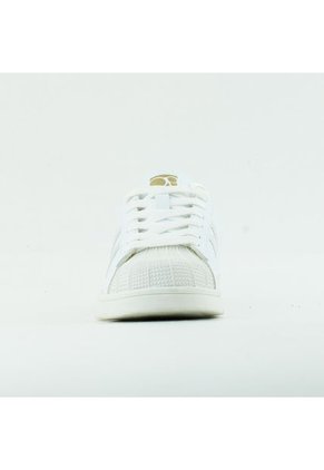 Tenis Ocean Pacific SIGY Color Blanco / Plata Metálico