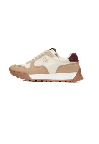 Tenis Para Mujer OP Casuales Beige Ocean Pacific