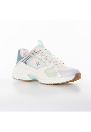 Tenis Op Zol Para Mujer Color Gris Multicolor