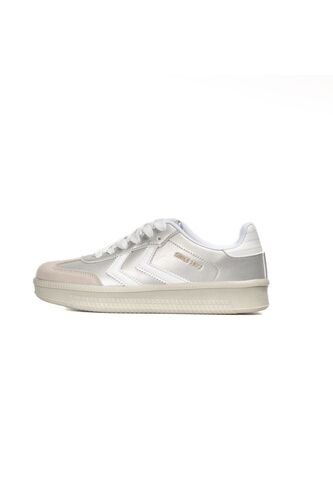 Tenis Ocean Pacific Rovi Classic Para Mujer Color Plata Y Blanco Ocean Pacific