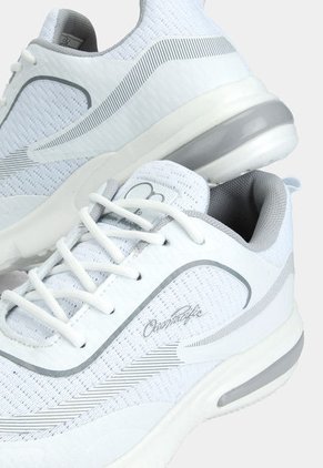 Tenis Running Blanco-Gris Ocean Pacific Donomar-M1
