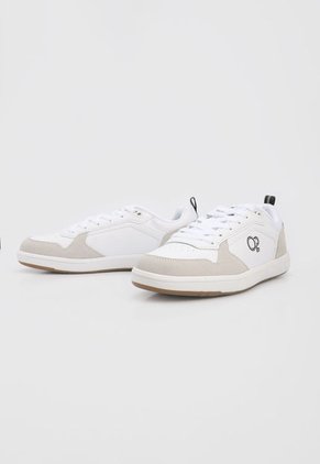 Tenis Lifestyle Blanco-Beige Ocean Pacific Jeyjey
