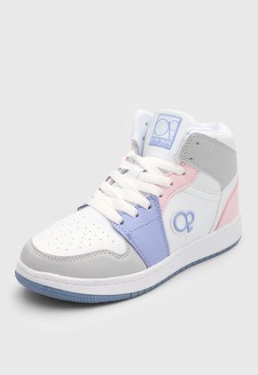 Tenis Lifestyle Blanco-Gris-Lila-Rosa Ocean Pacific Eulalia