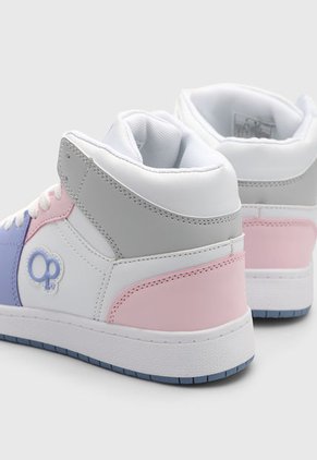 Tenis Lifestyle Blanco-Gris-Lila-Rosa Ocean Pacific Eulalia