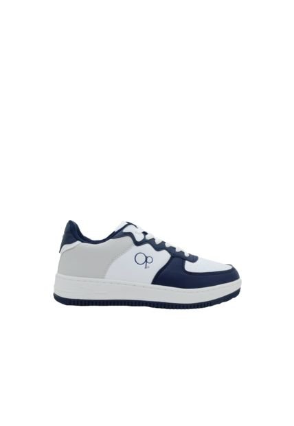 Tenis Ocean Pacific BAQUILIO/LO Color Blanco - Gris - Azul