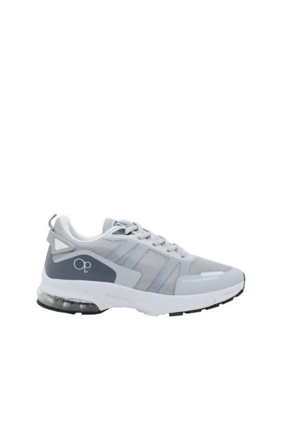 Tenis Ocean Pacific MALIN Color Gris - Blanco
