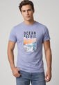 Camiseta Ocean Pacific Lila de Ocean Pacific