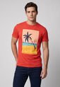 Camiseta Ocean Pacific Naranja de Ocean Pacific
