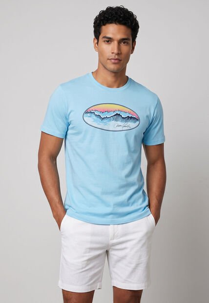 Camiseta Ocean Pacific Celeste