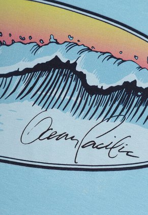 Camiseta Ocean Pacific Celeste