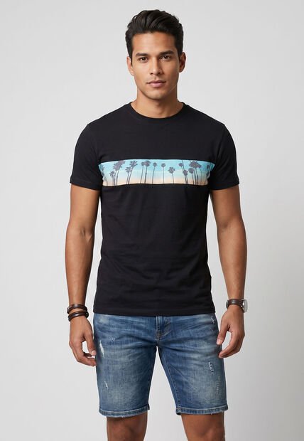 Camiseta Ocean Pacific Negro