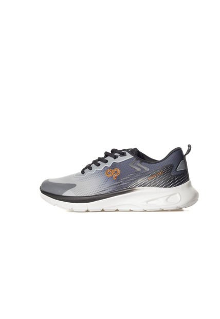 Tenis Ocean Pacific Yifan Para Hombre Color Gris Y Negro