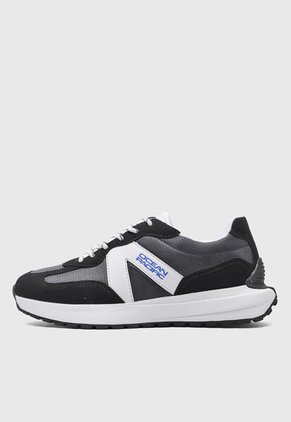 Tenis Lifestyle Negro-Blanco Ocean Pacific Turin