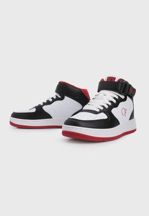 Bota Lifestyle Blanco-Negro-Rojo Ocean Pacific Safary