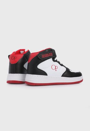 Bota Lifestyle Blanco-Negro-Rojo Ocean Pacific Safary