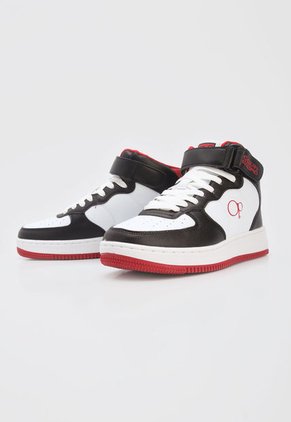 Bota Lifestyle Blanco-Negro-Rojo Ocean Pacific Safary