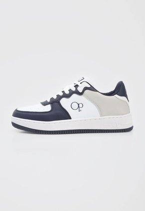 Tenis Lifestyle Blanco-Negro-Rojo Ocean Pacific Baquilio