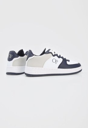 Tenis Lifestyle Blanco-Negro-Rojo Ocean Pacific Baquilio