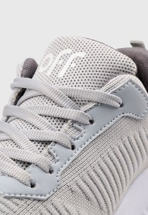 Tenis Lifestyle Gris-Blanco Off Shoes