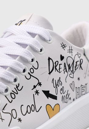 Tenis Lifestyle Blanco-Negro Off Shoes