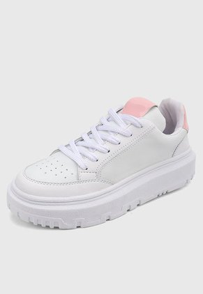 Tenis Lifestyle Blanco-Rosa Off Shoes
