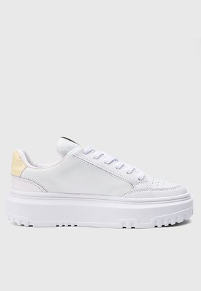 Tenis Lifestyle Blanco-Amarillo Off Shoes