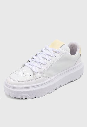 Tenis Lifestyle Blanco-Amarillo Off Shoes