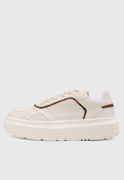 Tenis Lifestyle Beige-Café-Negro Off Shoes