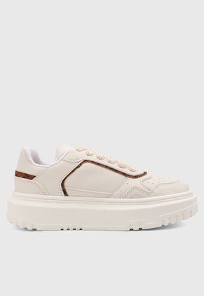 Tenis Lifestyle Beige-Café-Negro Off Shoes