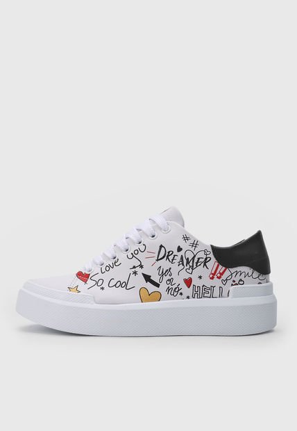 Tenis Lifestyle Blanco-Negro Off Shoes