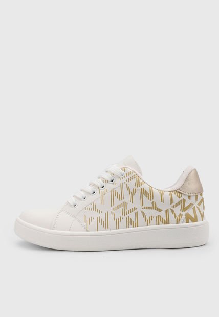 Tenis Lifestyle Blanco-Dorado Off Shoes