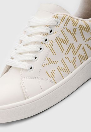 Tenis Lifestyle Blanco-Dorado Off Shoes