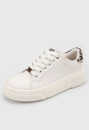 Tenis Lifestyle Marfil-Beige-Negro Off Shoes
