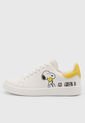 Tenis Lifestyle Blanco-Amarillo-Negro Off Shoes de Off Shoes