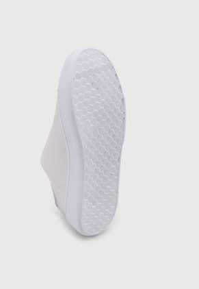 Tenis Lifestyle Blanco-Negro-Plateado Off Shoes