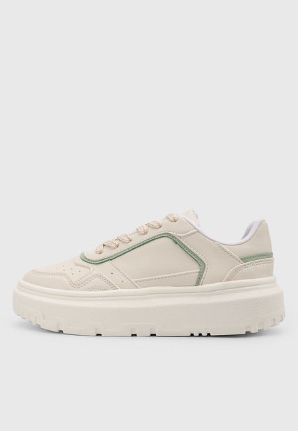 Tenis Lifestyle Marfil-Verde Menta Off Shoes