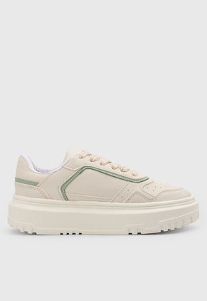 Tenis Lifestyle Marfil-Verde Menta Off Shoes
