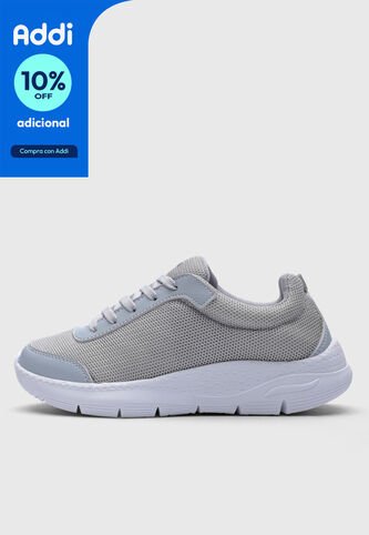 Tenis Off Shoes Gris Off Shoes