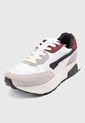 Tenis Lifestyle Blanco-Gris-Vino Off Shoes de Off Shoes