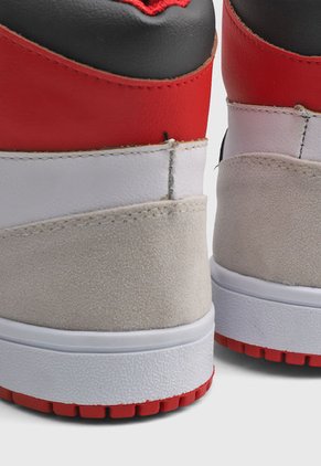 Tenis Lifestyle Blanco-Beige-Rojo Off Shoes