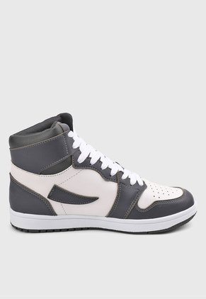 Tenis Lifestyle Marfil-Azul Navy-Negro Off Shoes